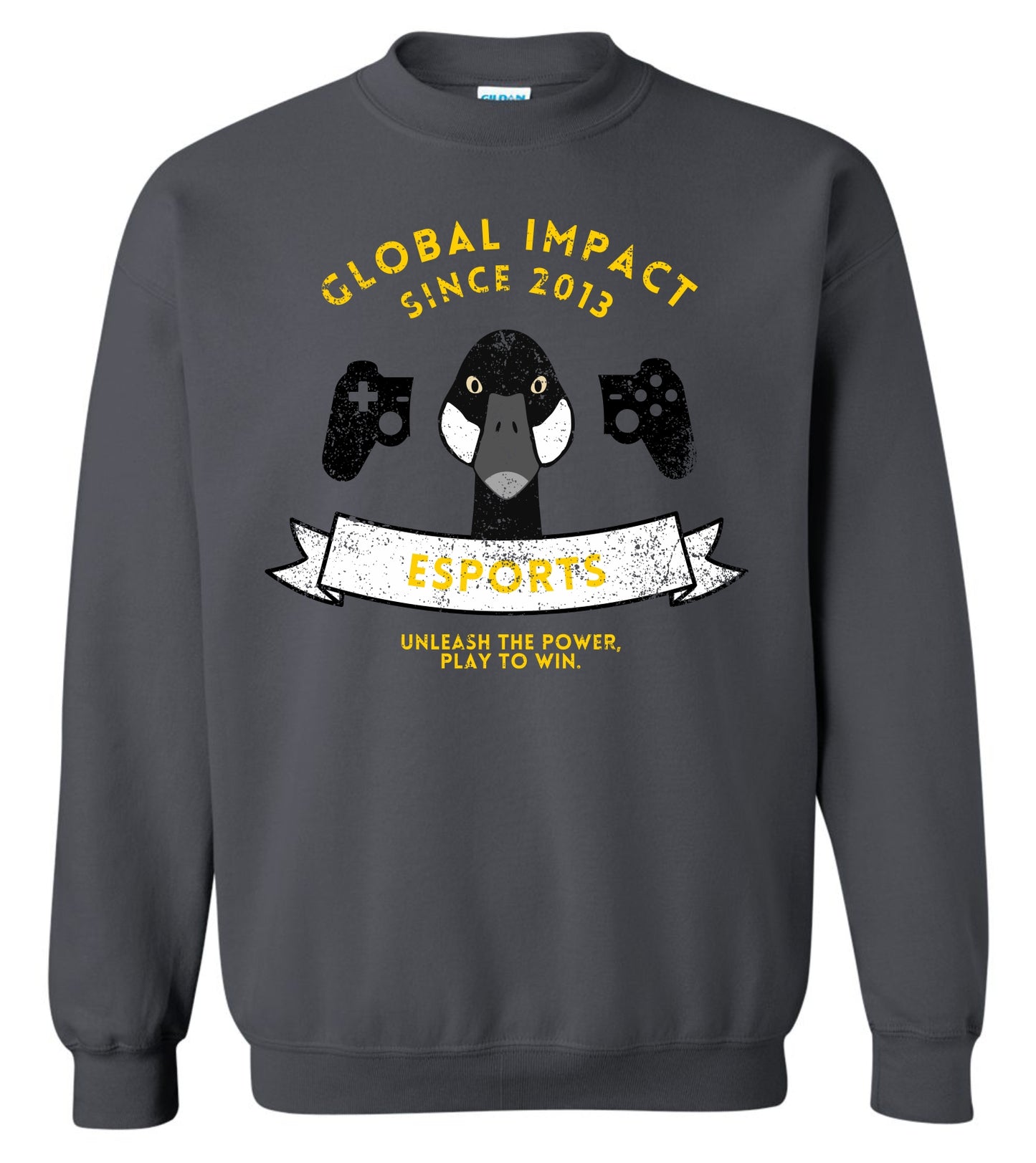 GISA Esports Crewneck - CHARCOAL