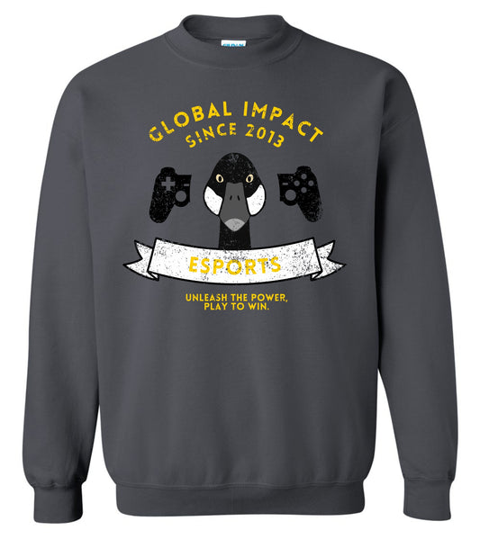 GISA Esports Crewneck - CHARCOAL