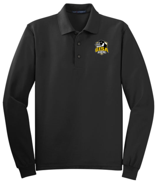 GISA Shield Long Sleeve Polo