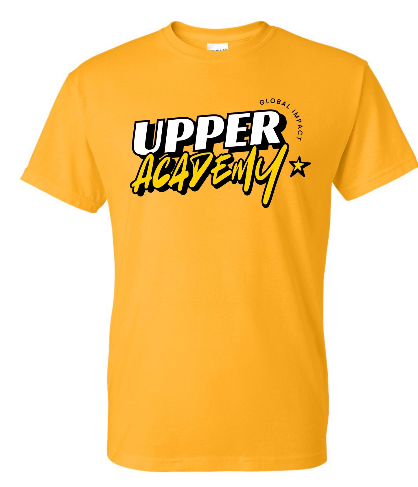 Upper Academy SoftStyle Tshirt - Black, Ash or Gold