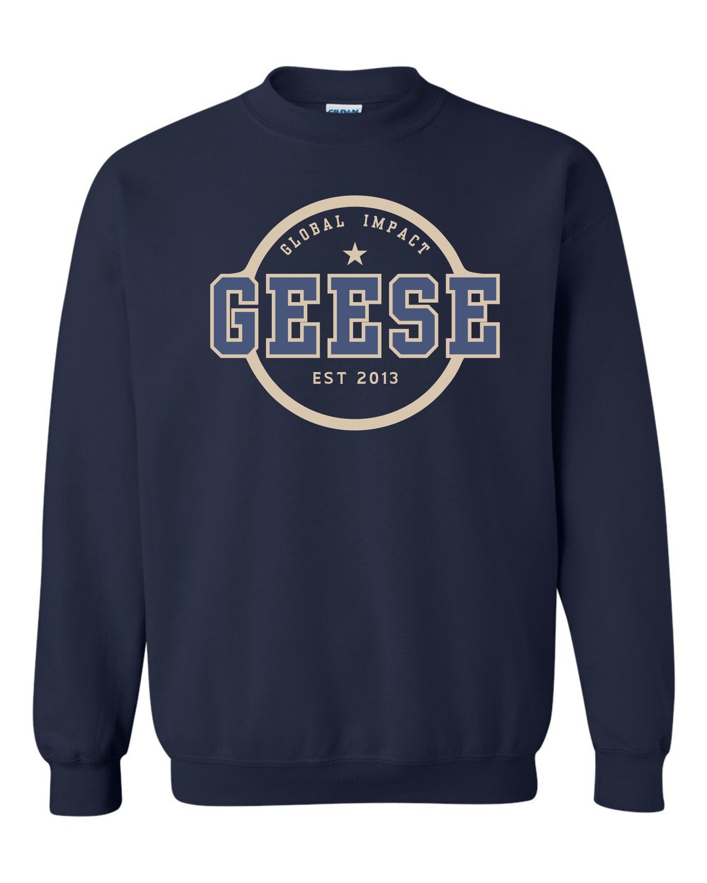 Geese Converse Crewneck - Navy