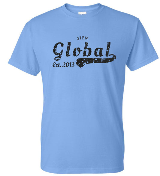 Global Tail Tshirt - CAROLINA BLUE