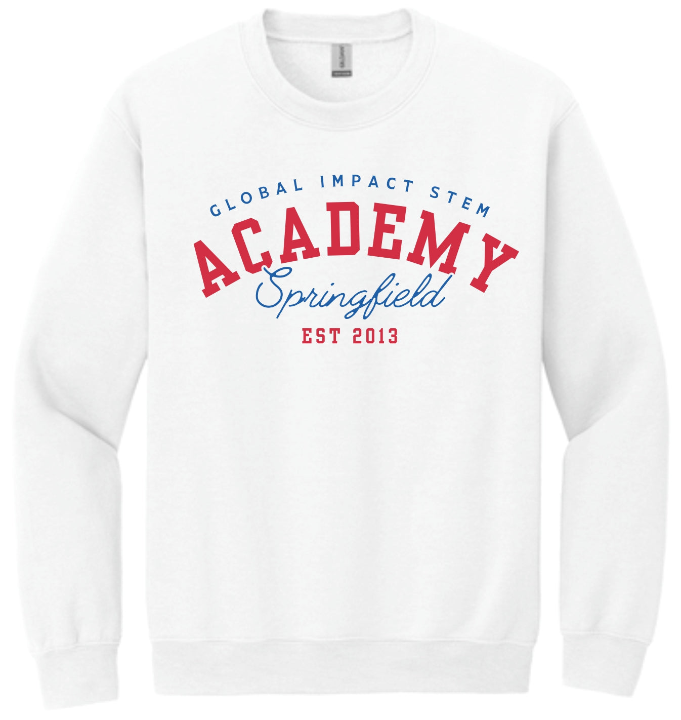 Global Academy Arch Crewneck - WHITE