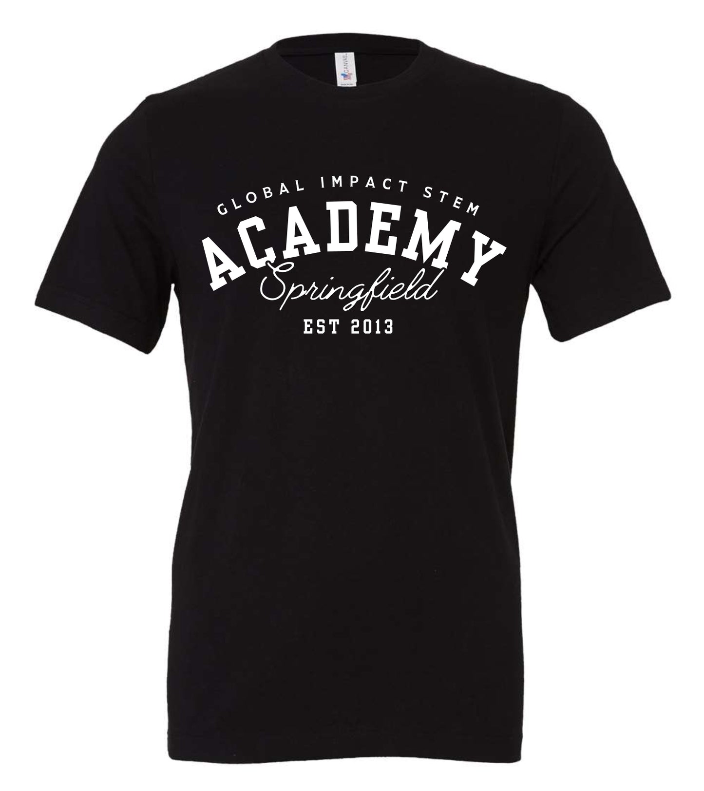 Global Academy Arch Premium Soft T-Shirt - BLACK