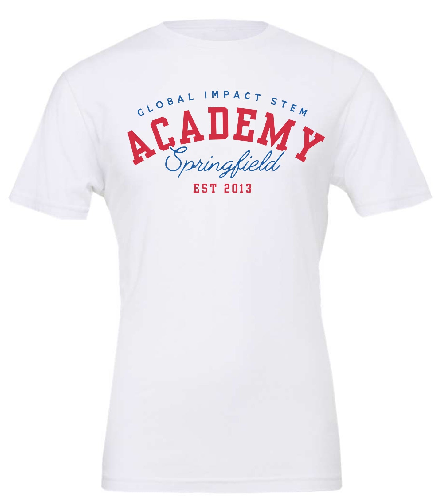 Global Academy Arch Premium Soft T-Shirt - WHITE