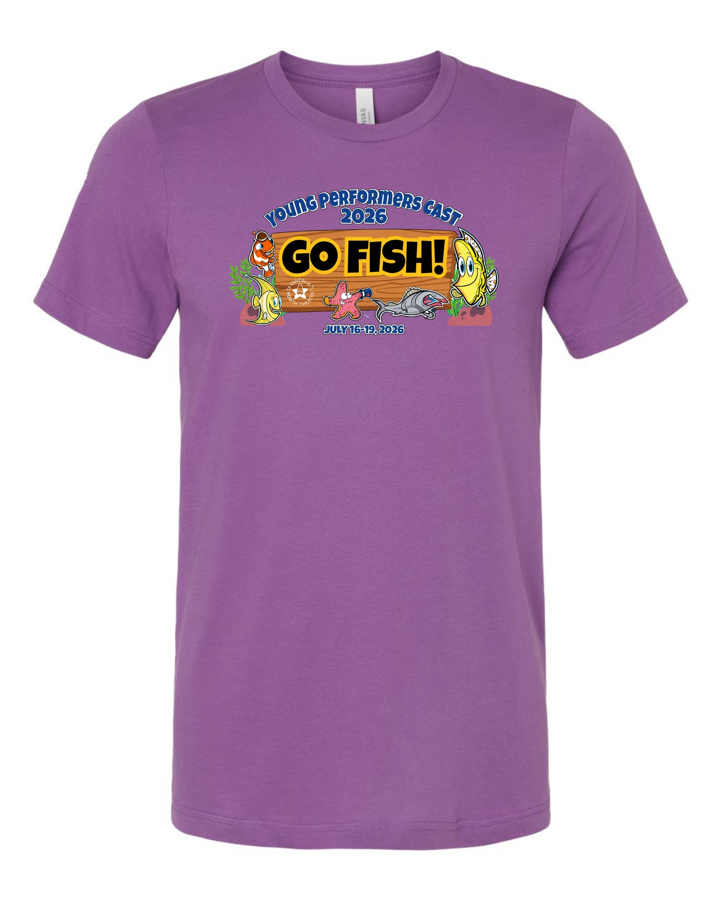 VYT 2026 Young Performers Camp Cast T-Shirt