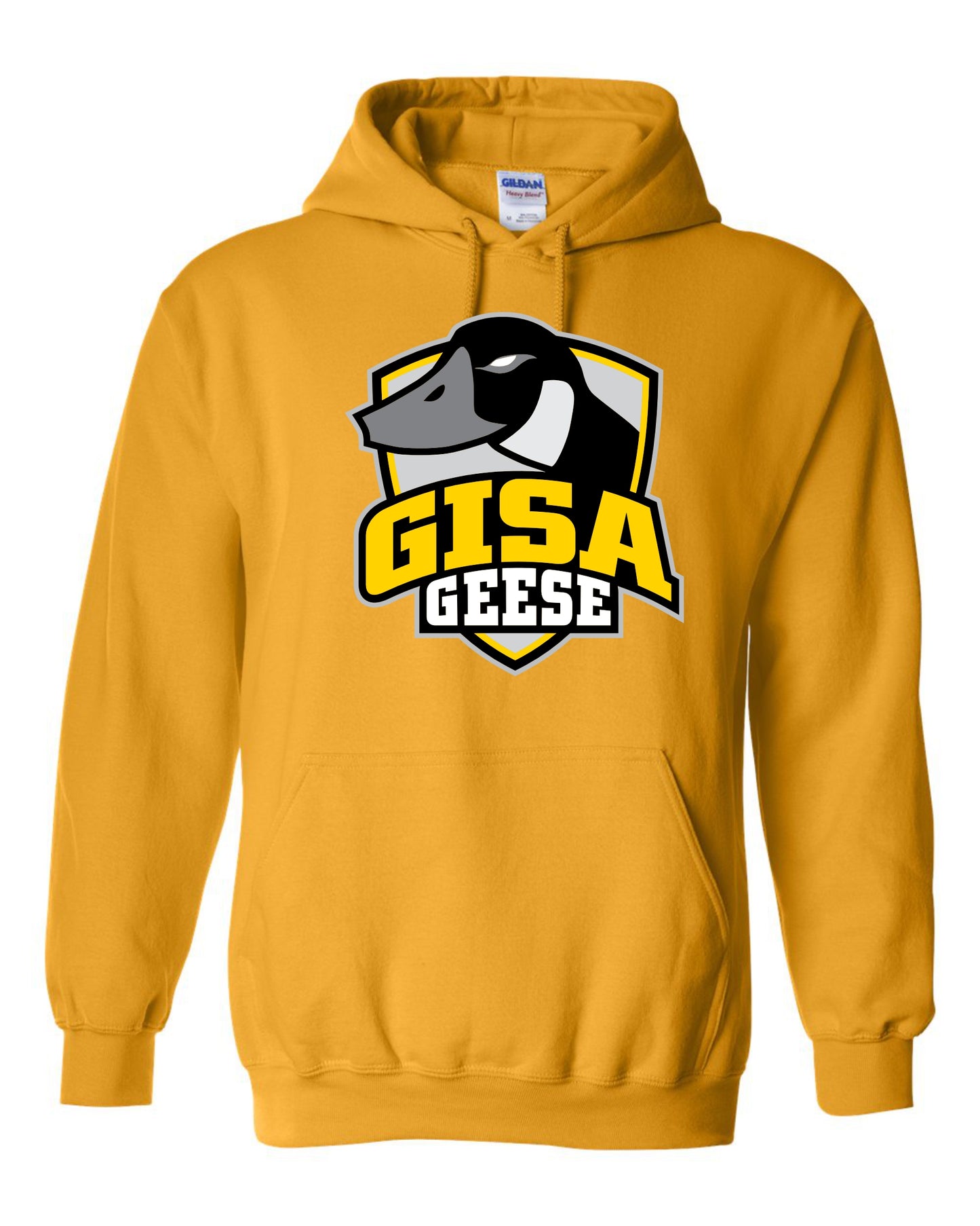 GISA Shield Hoodie - Black, Ash or Gold
