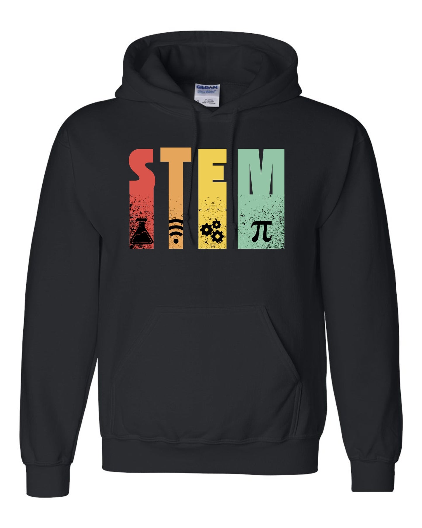 STEM Icon Hoodie - Black