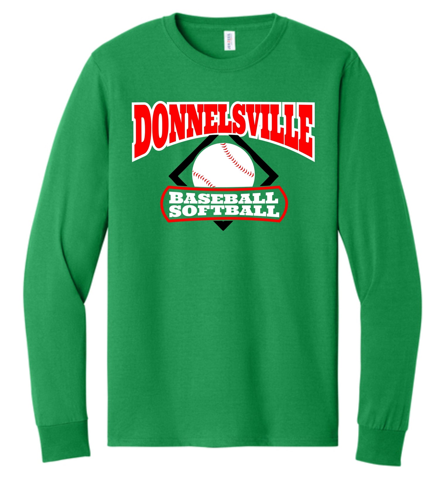 DBSA BASEBALL Long Sleeve Tshirt - MULTIPLE TEAM COLORS