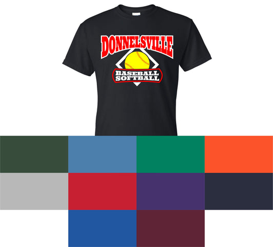 DBSA SOFTBALL Tshirt - MULTIPLE TEAM COLORS