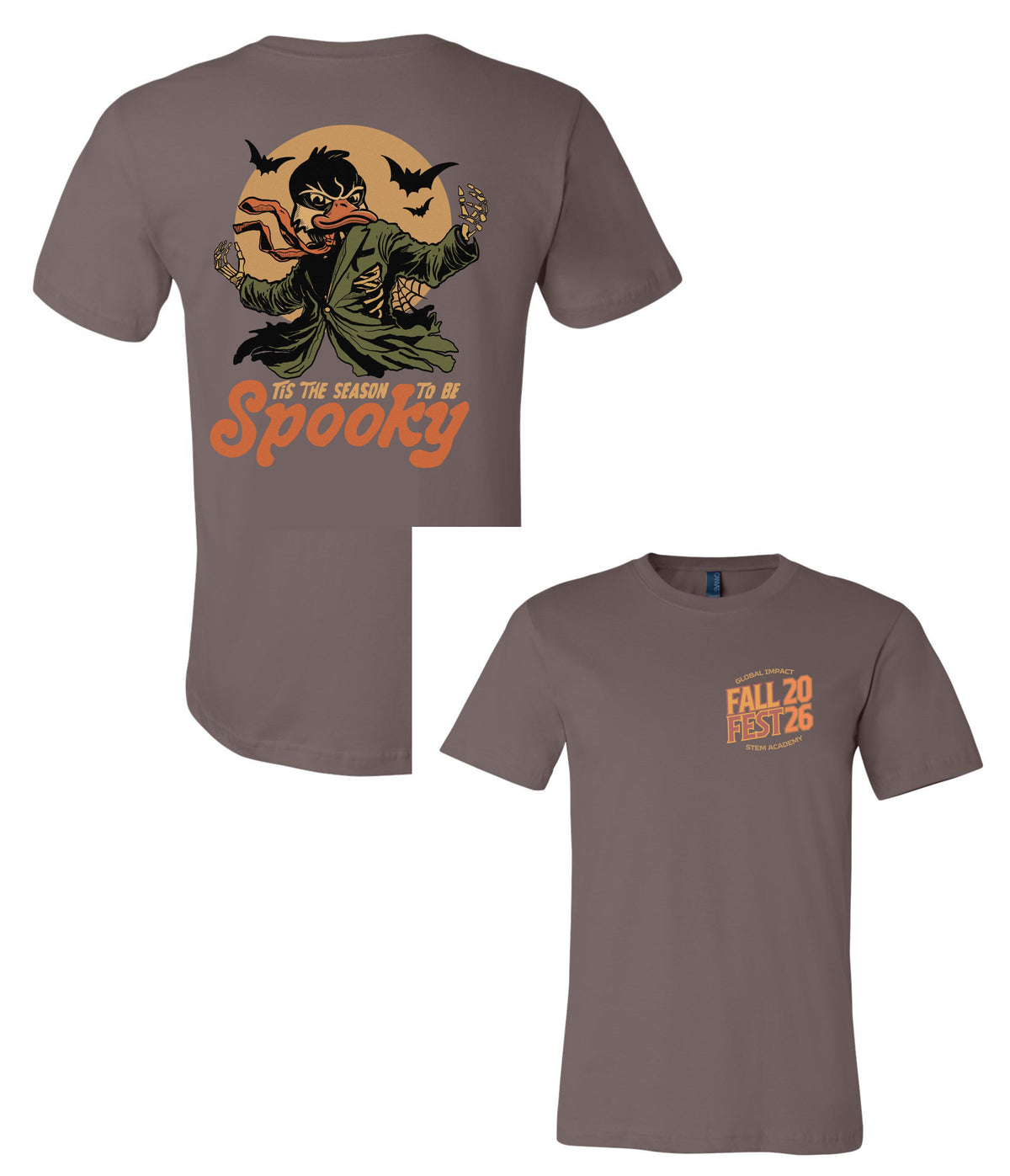 2026 Fall Fest Premium Soft Tshirt - PEBBLE BROWN (adult only)