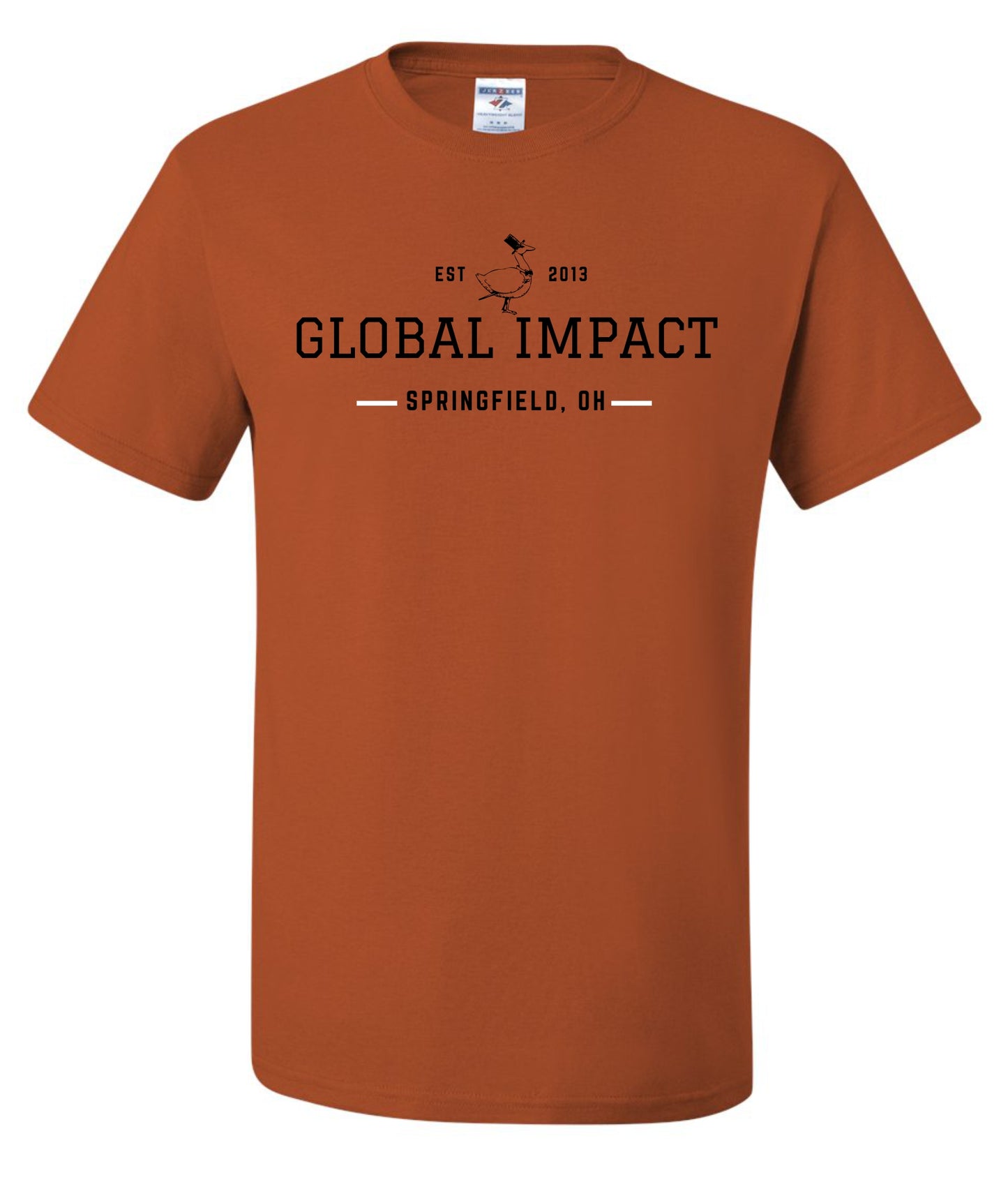 Global Est 2013 Tshirt - RUST