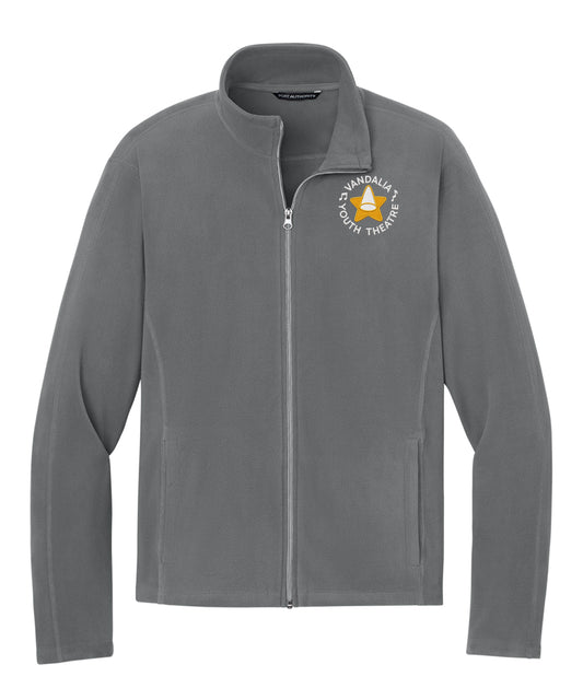 FAUX Stitch VYT Circle Full Zip Microfleece