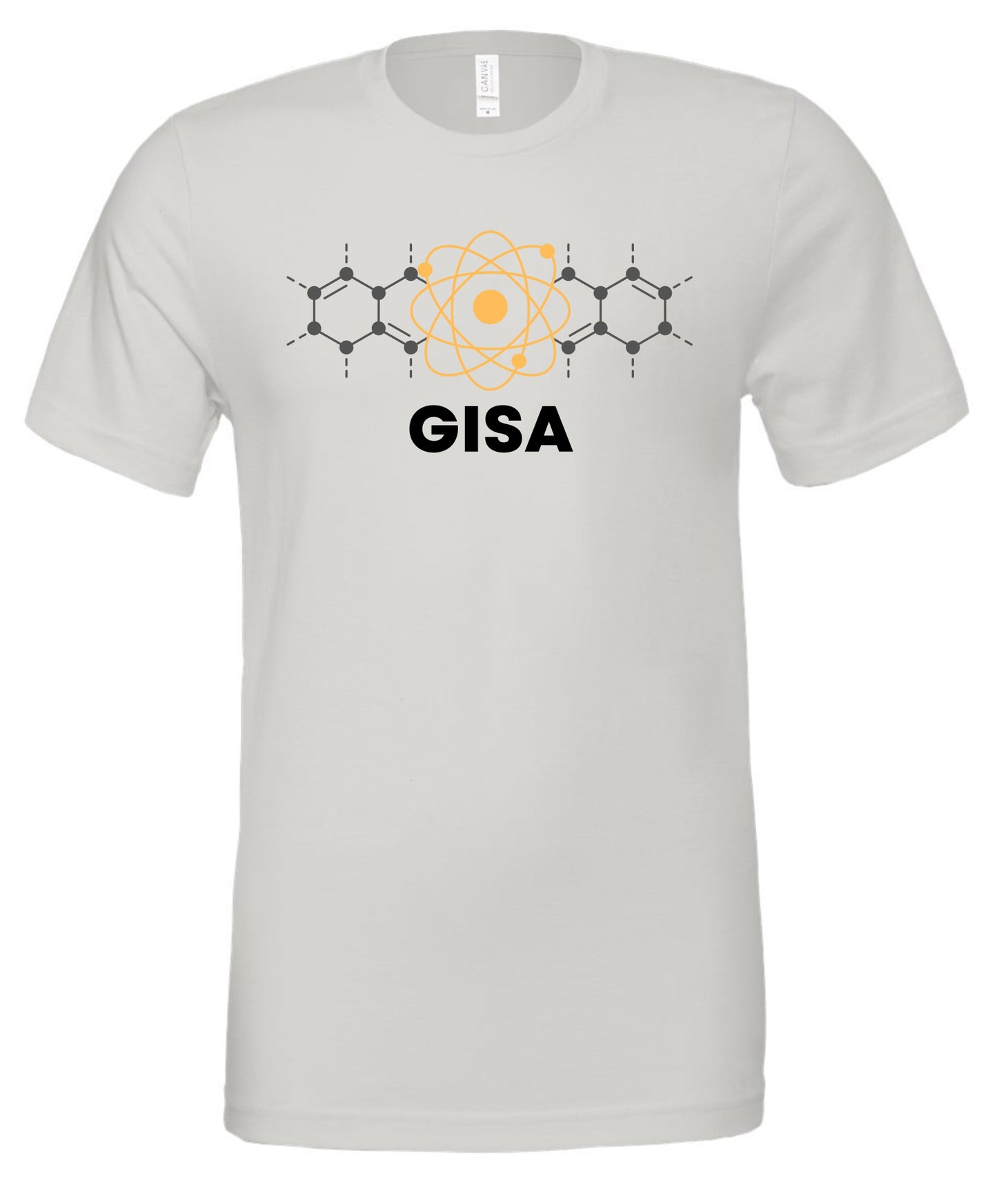 GISA Atom Premium Soft Style Tshirt - SILVER