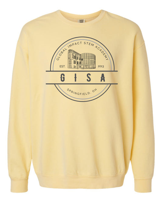 GISA Building PREMIUM Comfort Colors Crewneck - BUTTER