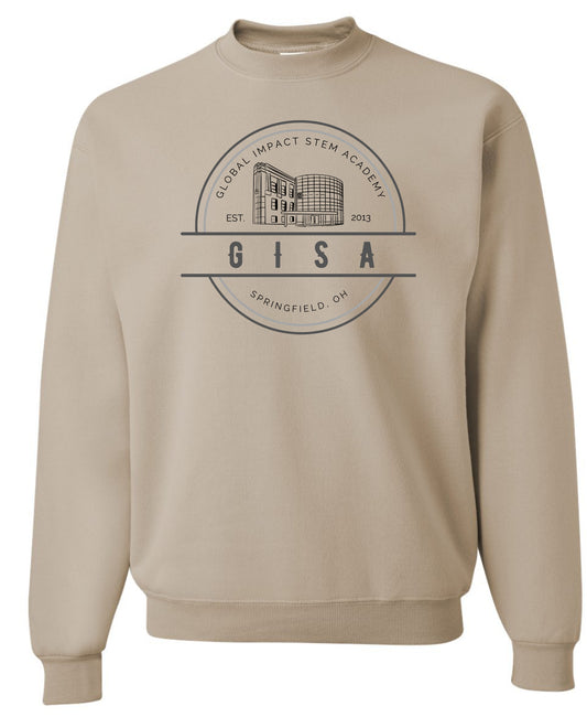 GISA Building Crewneck - SANDSTONE