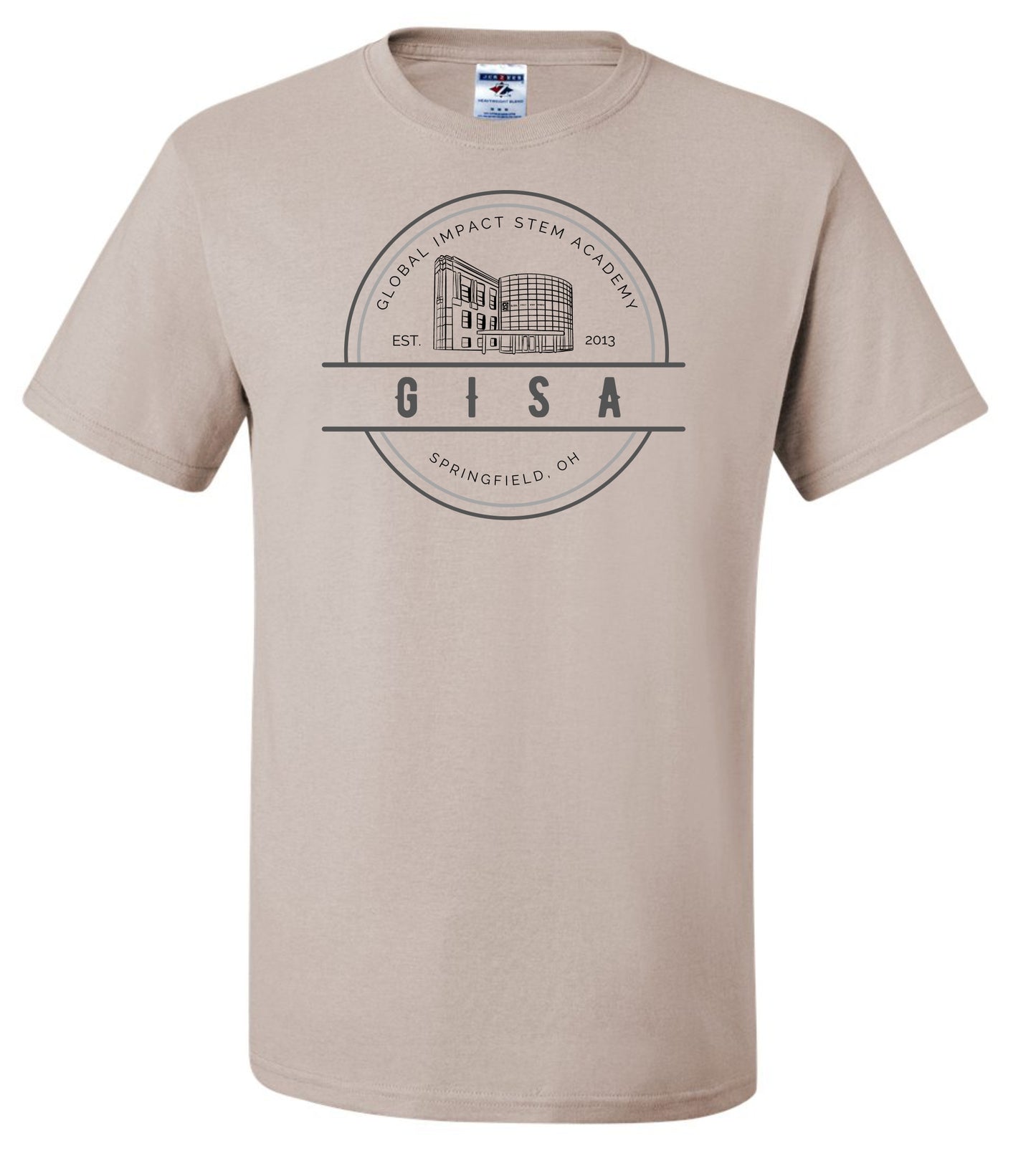 GISA Building Tshirt - SANDSTONE