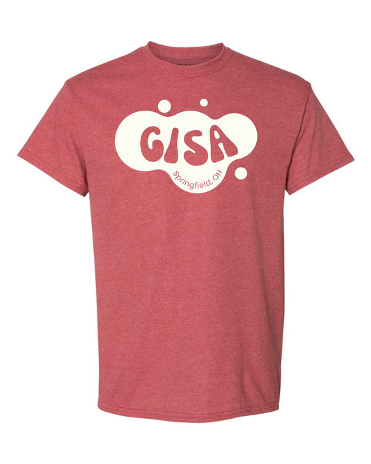 GISA Cloud Tshirt - Heather Red