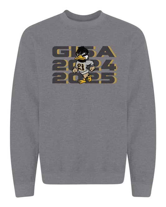 GISA Goose Year Crewneck - GRAPHITE HEATHER