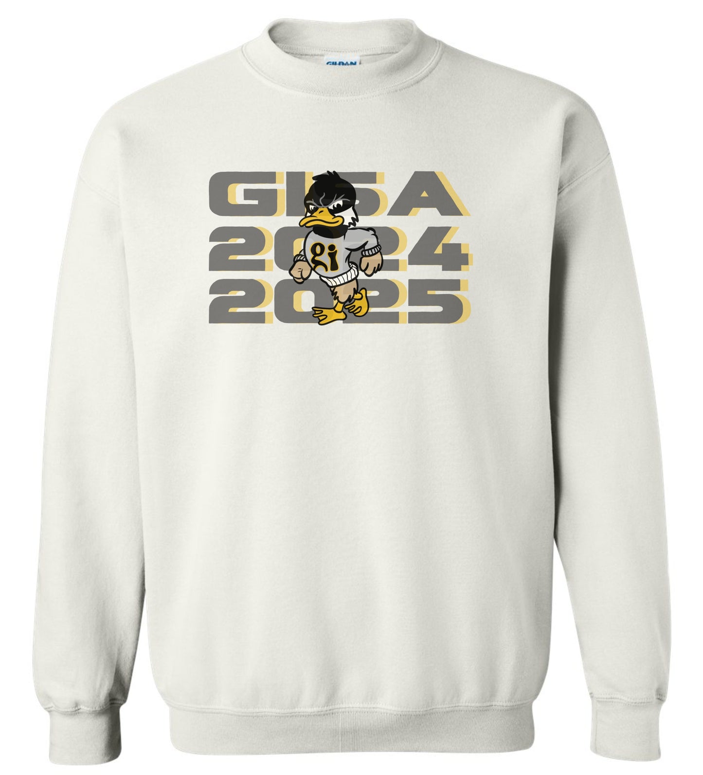 GISA Goose Year Crewneck - WHITE