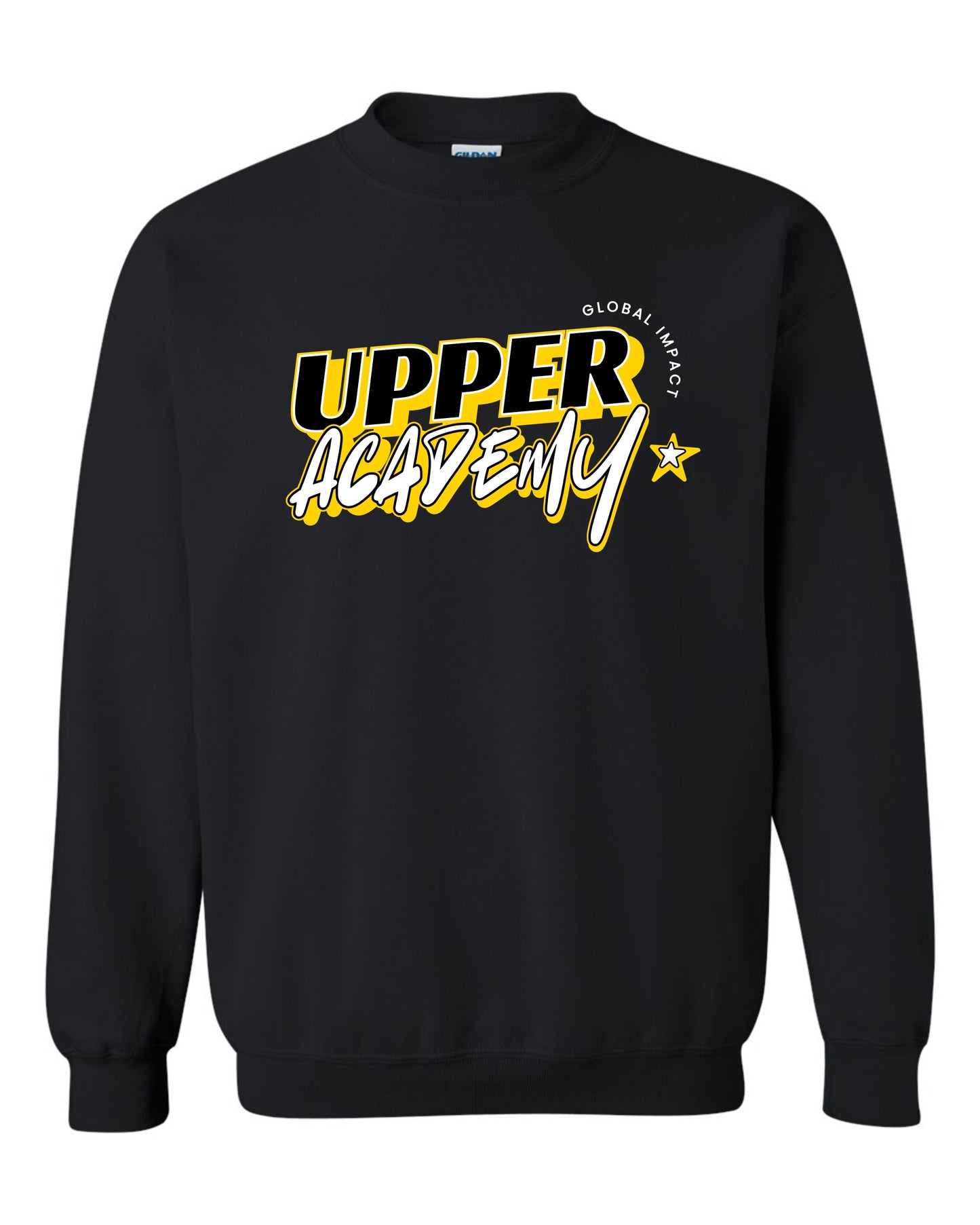 Upper Academy Crewneck - Black, Ash, or Gold