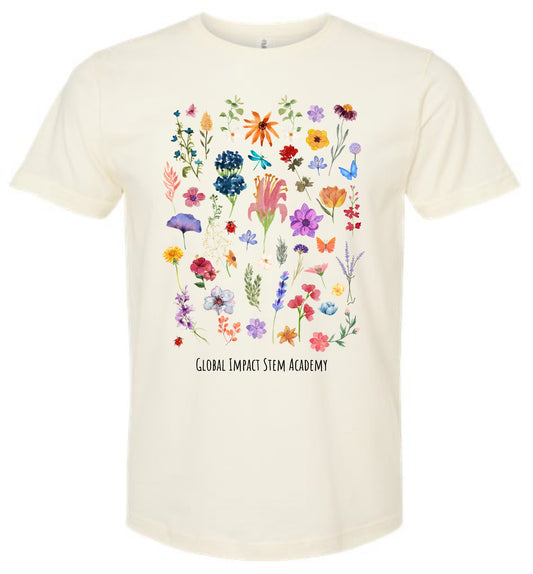 GISA Wildflower Tshirt - Natural