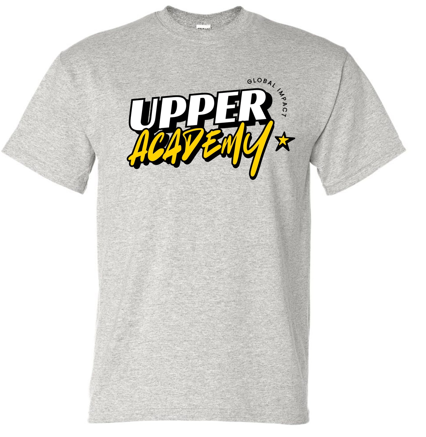 Upper Academy SoftStyle Tshirt - Black, Ash or Gold
