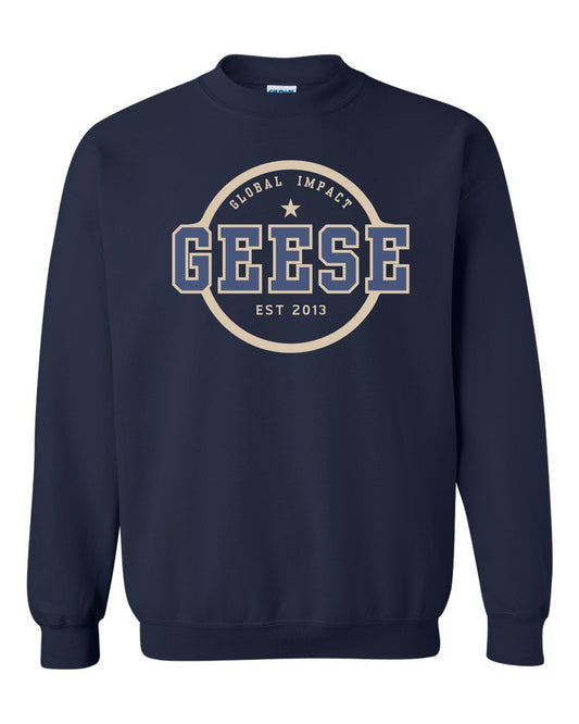 Geese Converse Crewneck - Navy