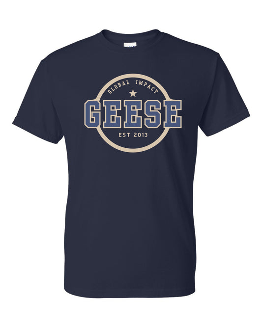 Geese Converse Tshirt - Navy