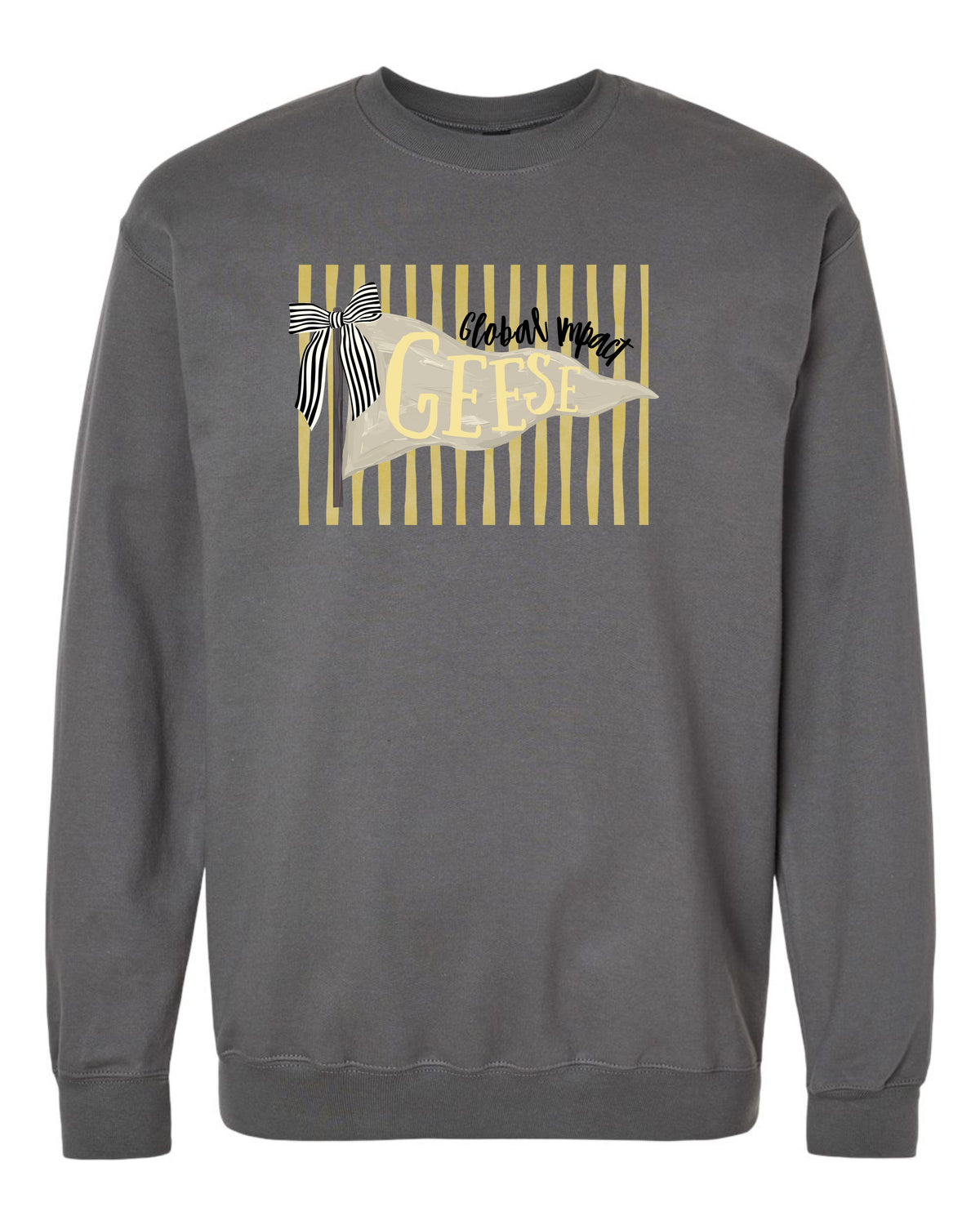 Geese Stripes Crewneck - 2 Color Options