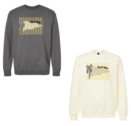 Geese Stripes Crewneck - 2 Color Options