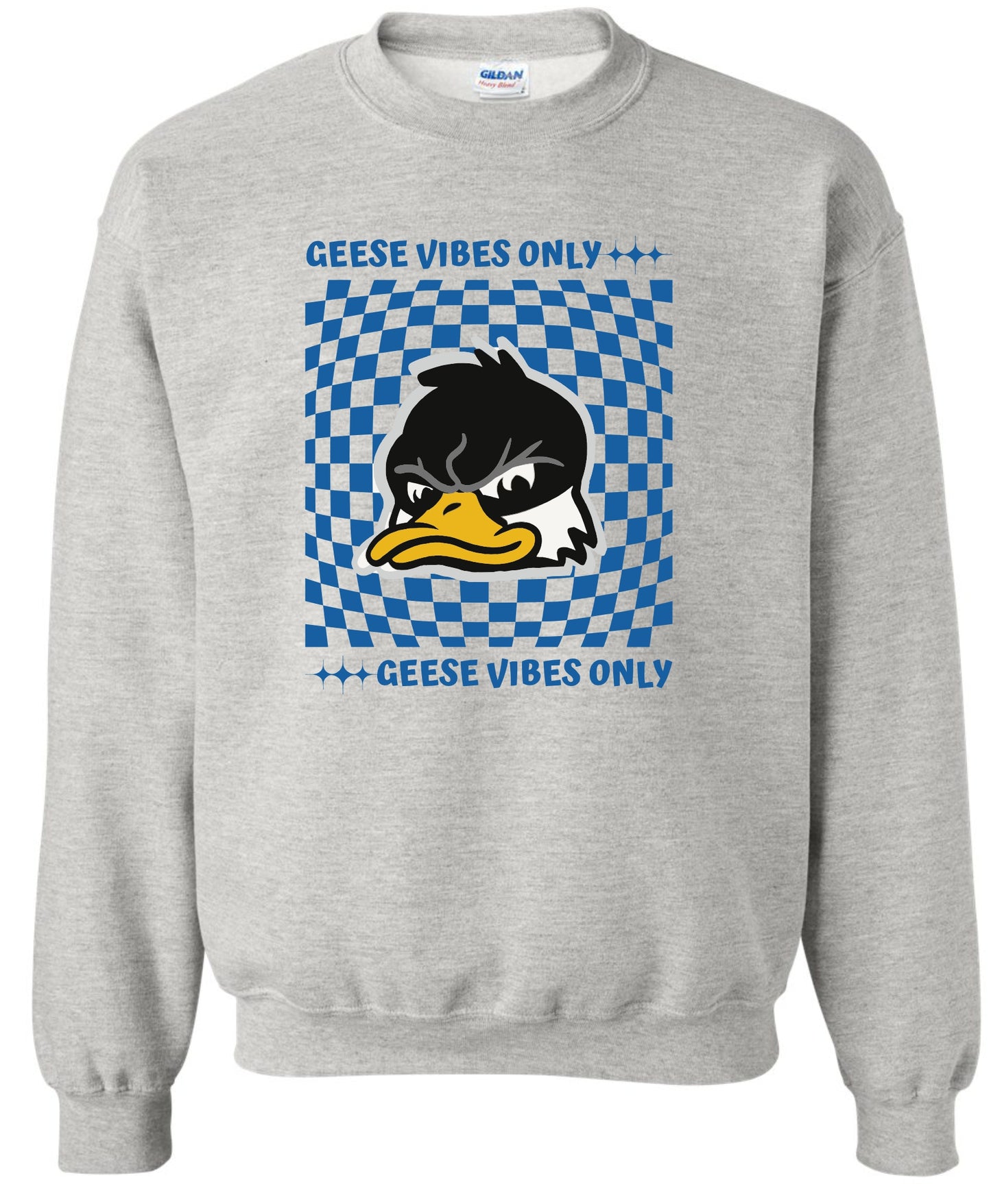 Geese Vibes Crewneck - Light Blue, Black or Ash