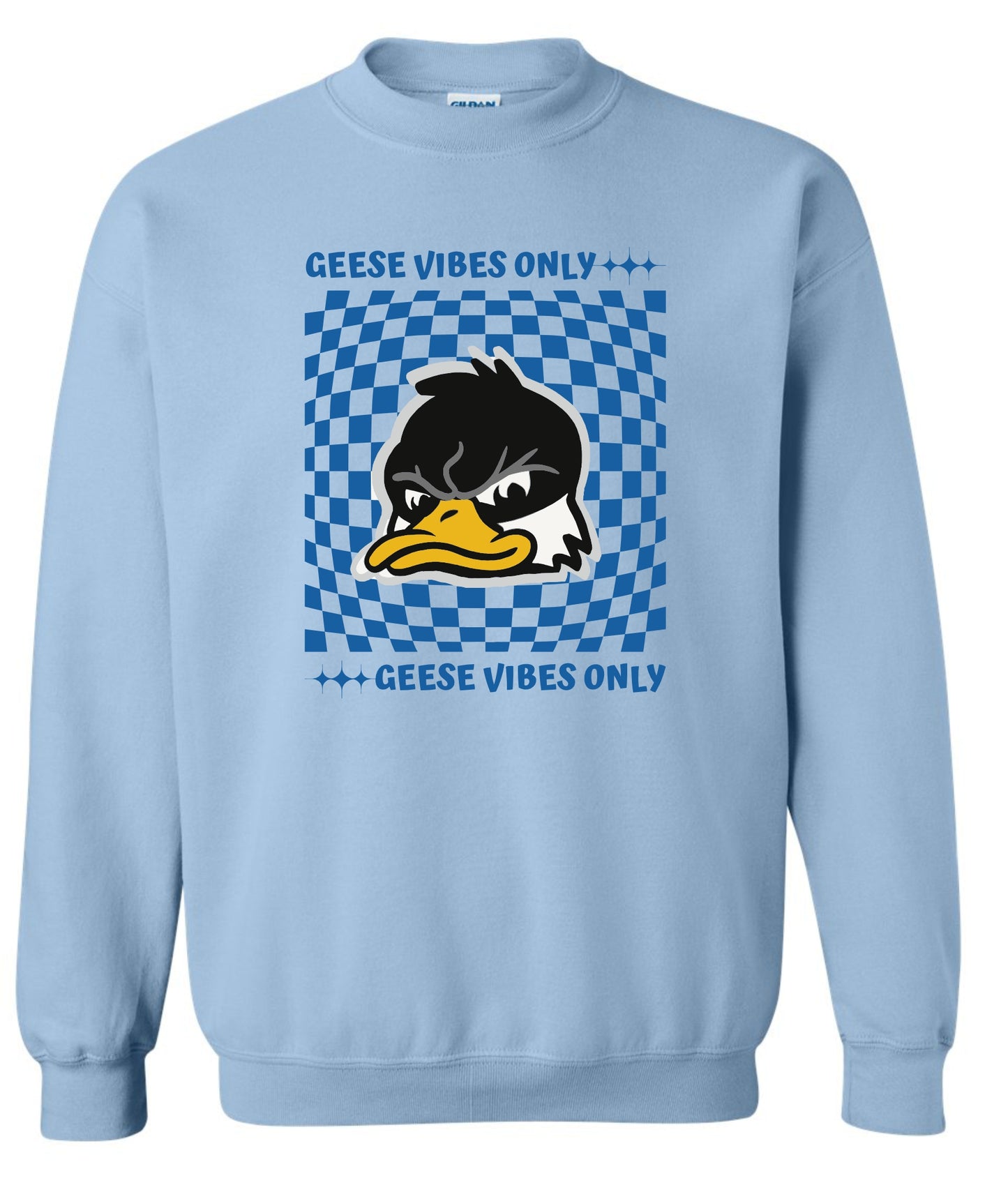 Geese Vibes Crewneck - Light Blue, Black or Ash