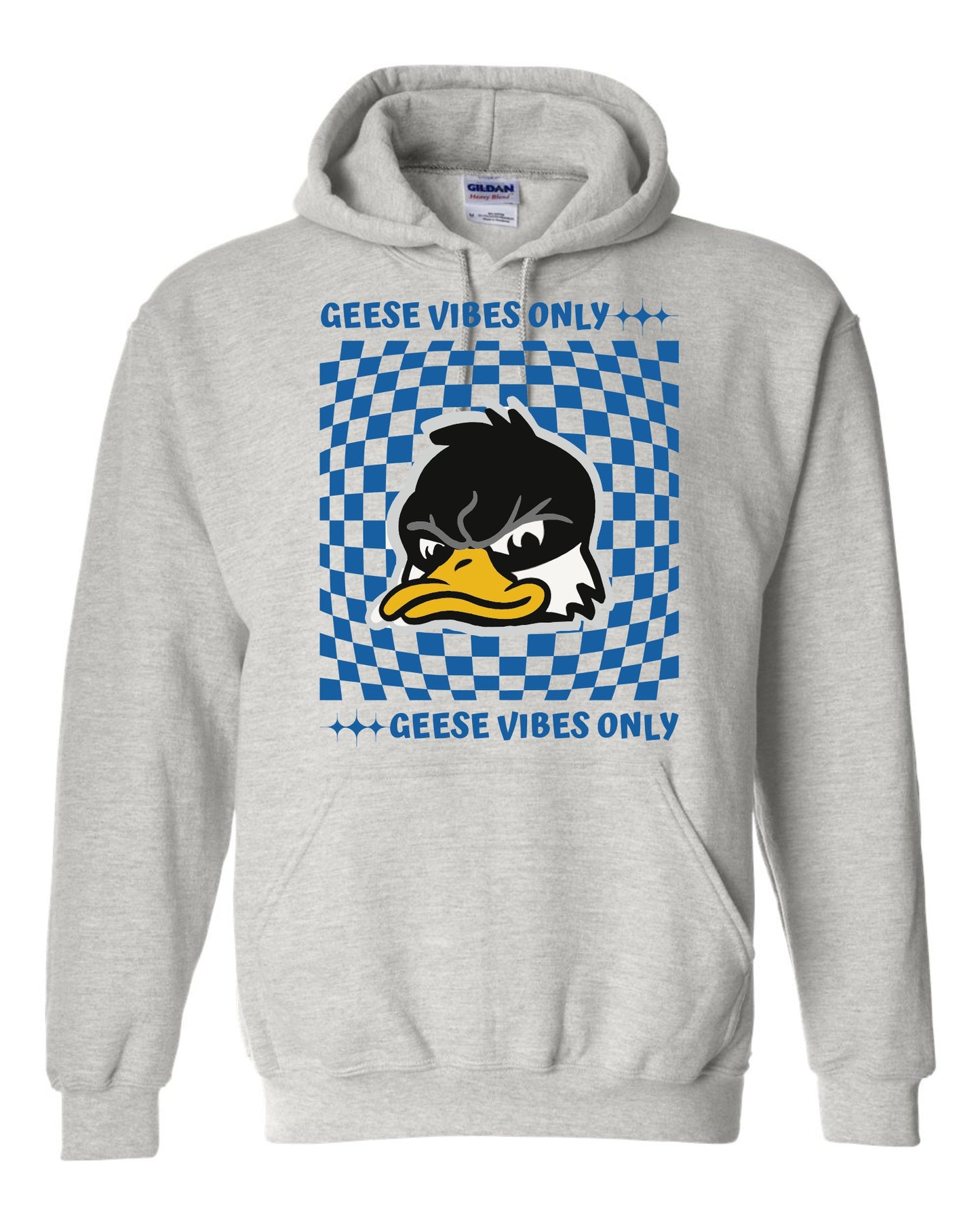 Geese Vibes Hoodie - Light Blue White or Ash