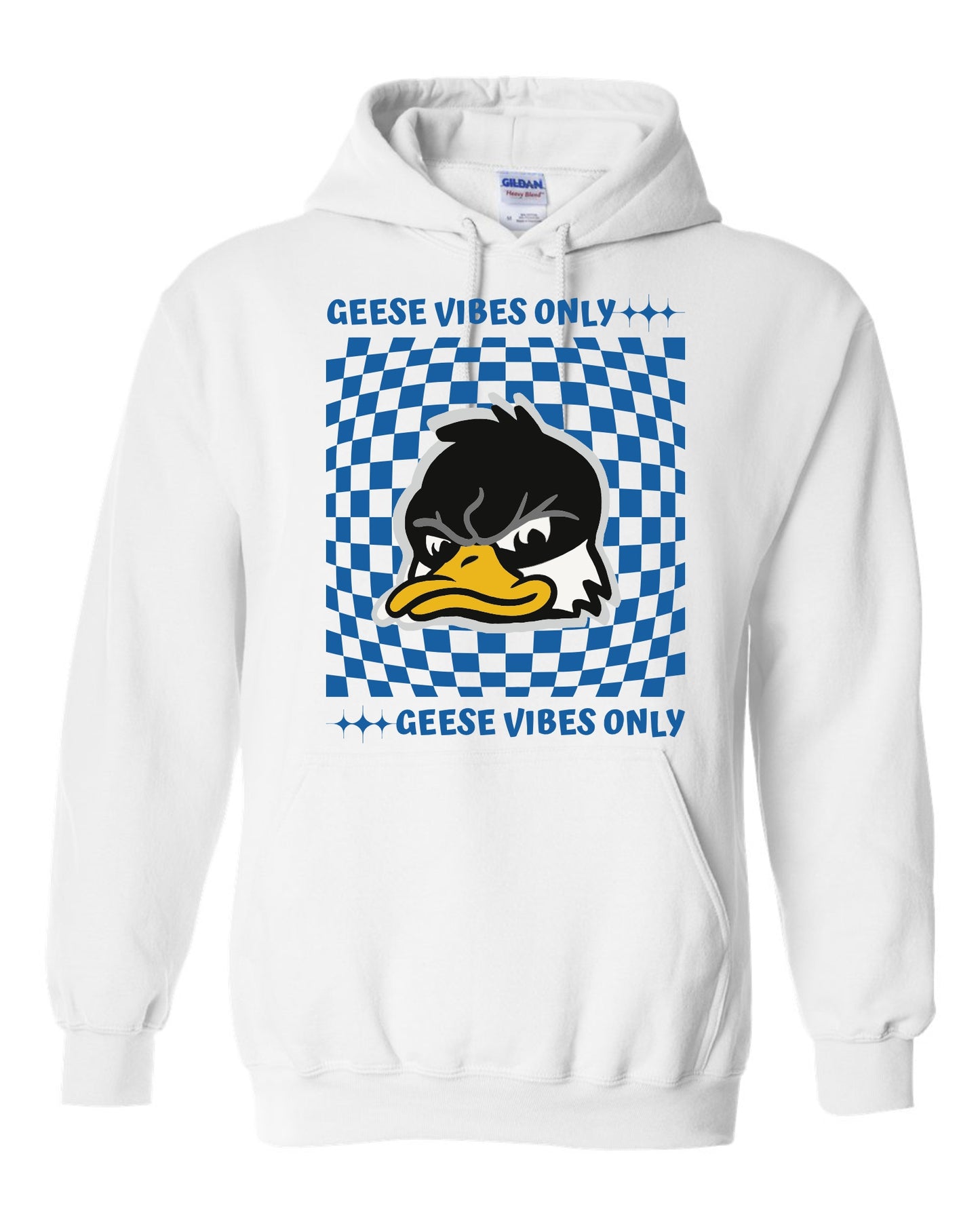 Geese Vibes Hoodie - Light Blue White or Ash