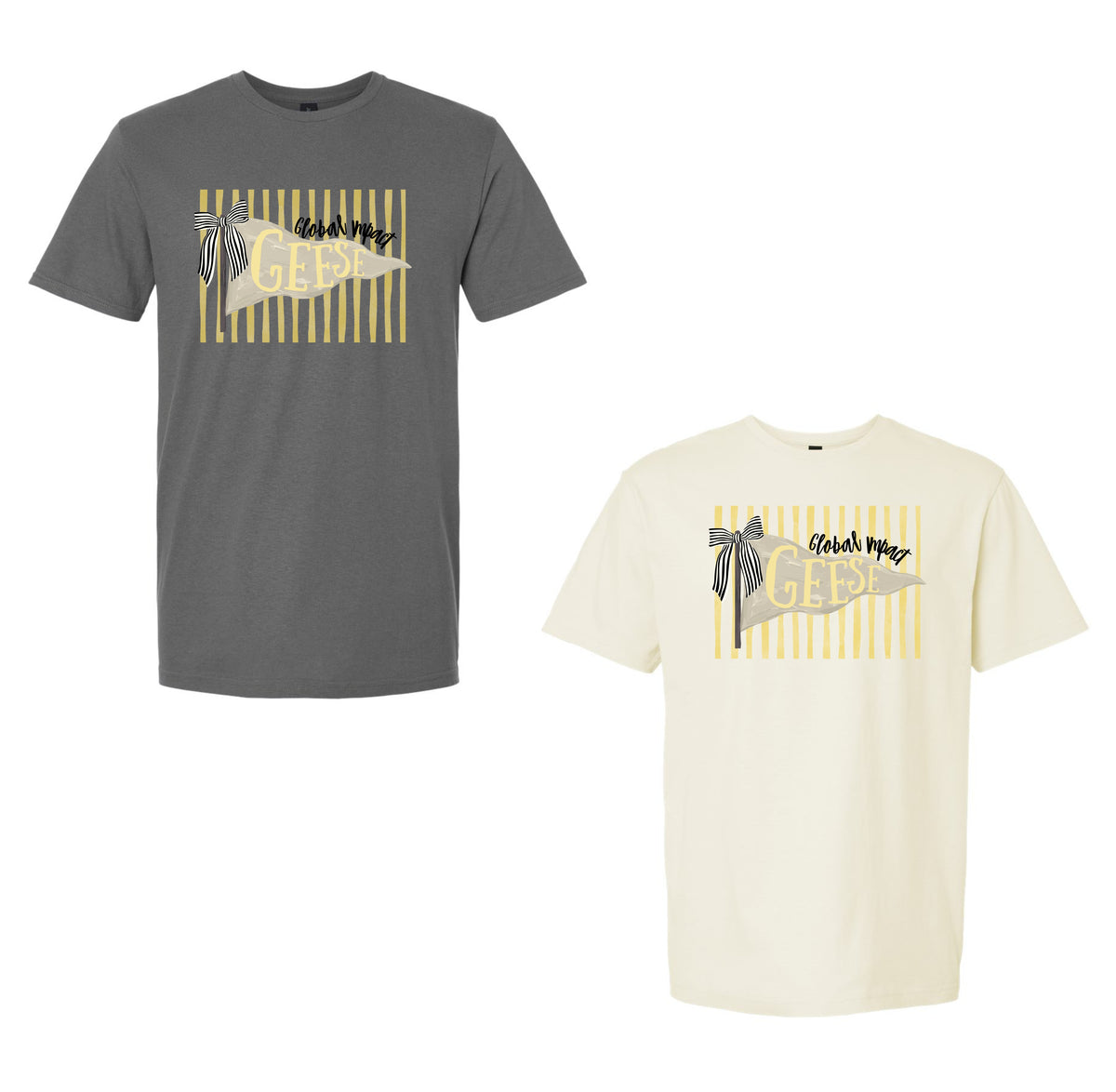 Geese Stripes Softstyle Tshirt - 2 Color Choices