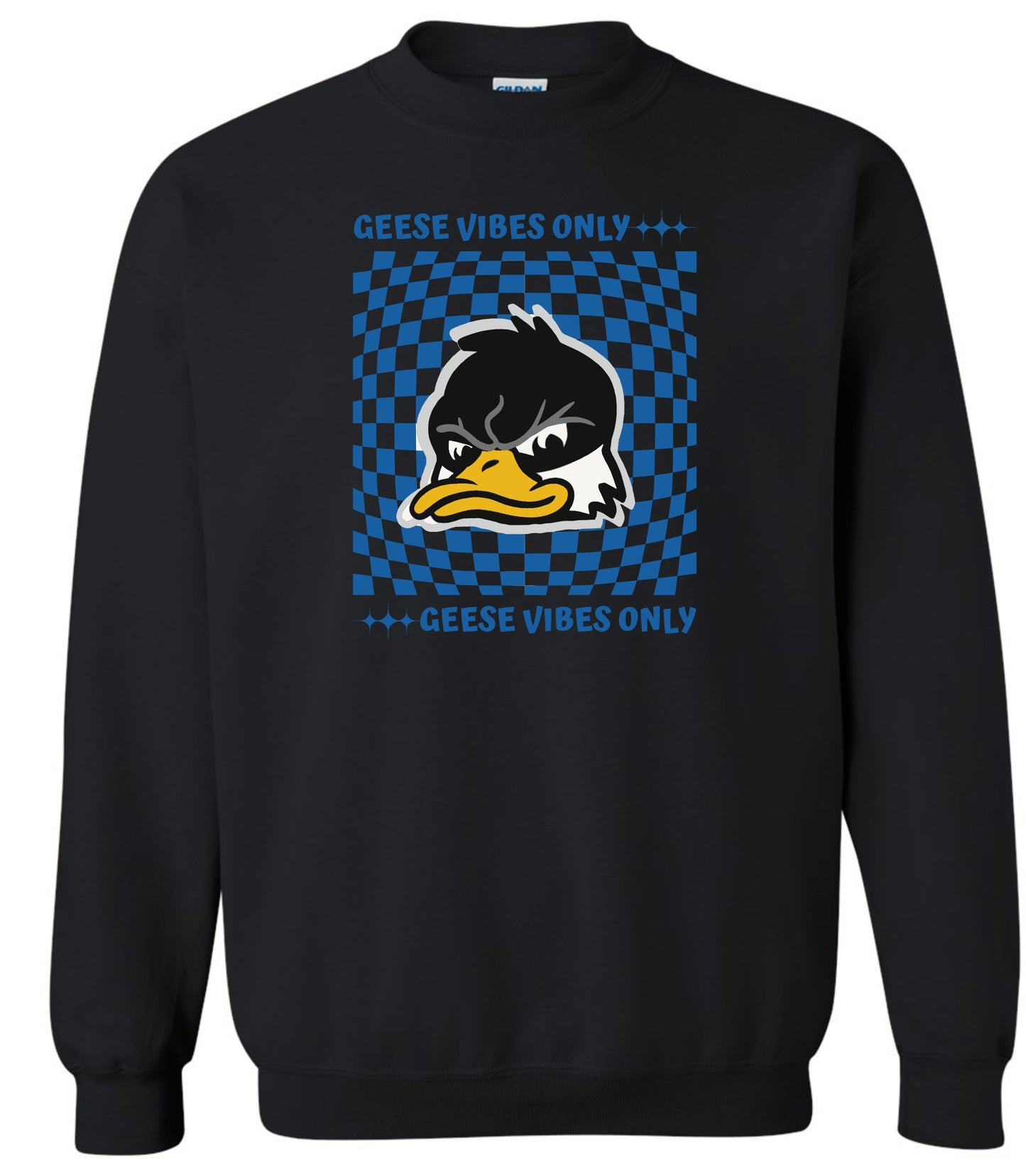 Geese Vibes Crewneck - Light Blue, Black or Ash