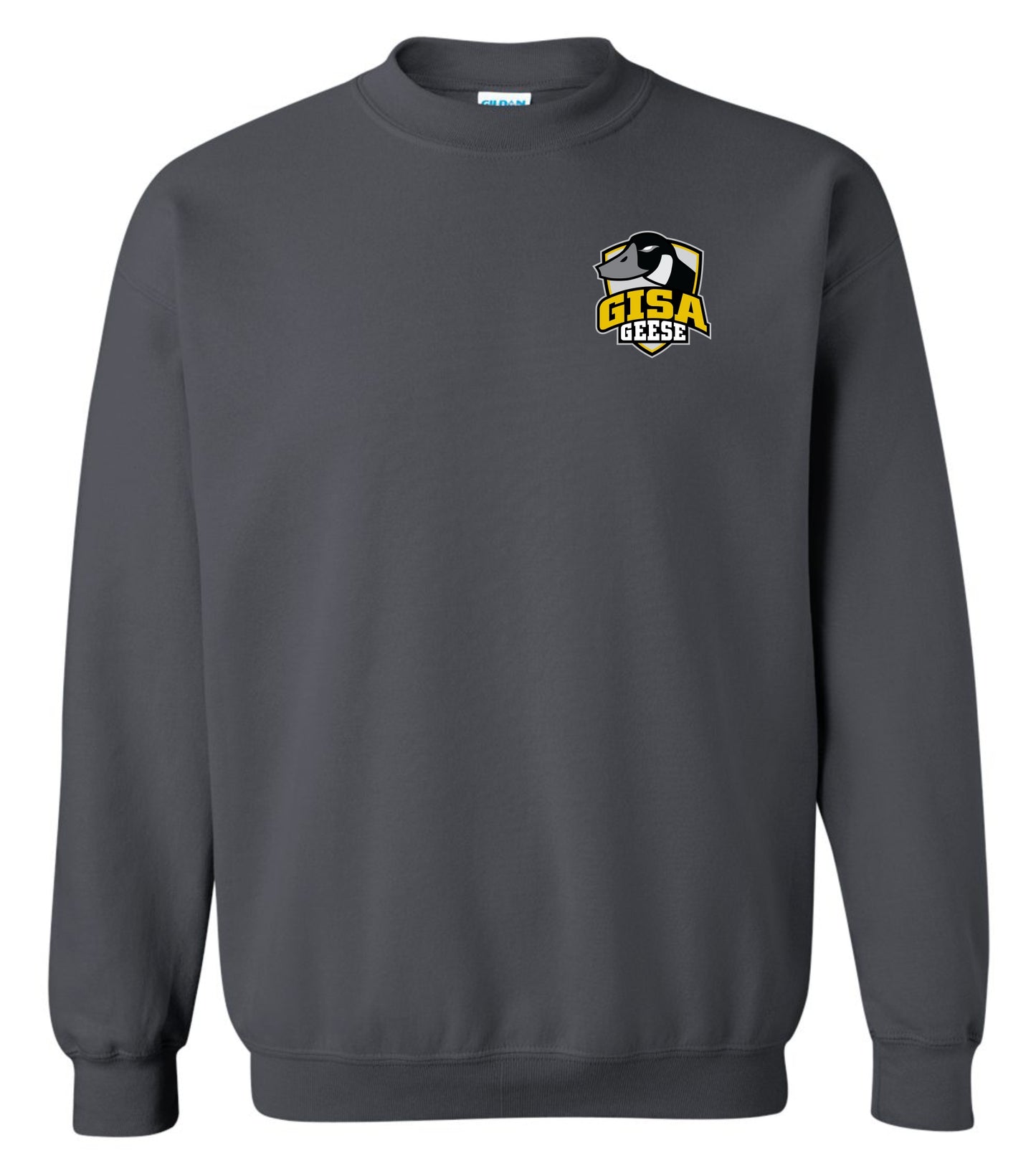 Embroidered GISA Shield Crewneck Sweatshirt