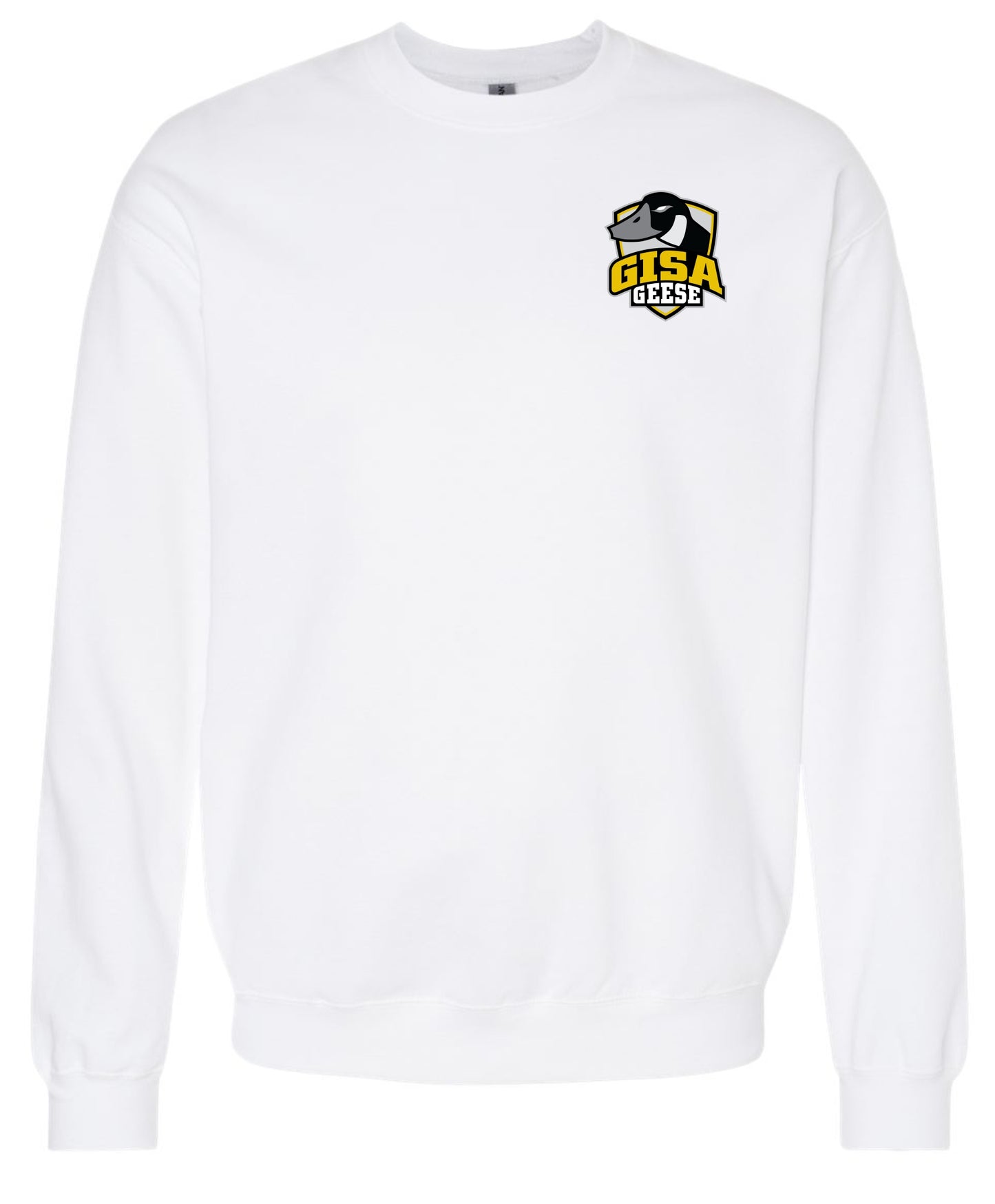 Embroidered GISA Shield Crewneck Sweatshirt