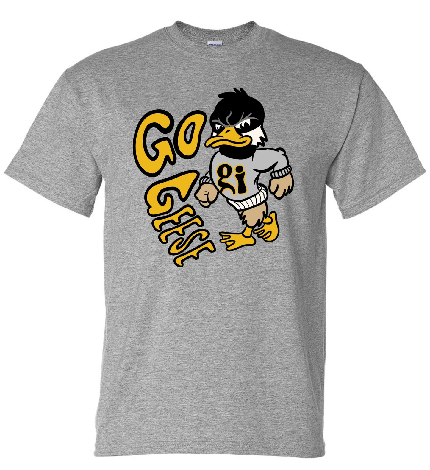 Goose Go Geese Tshirt - SPORT GREY