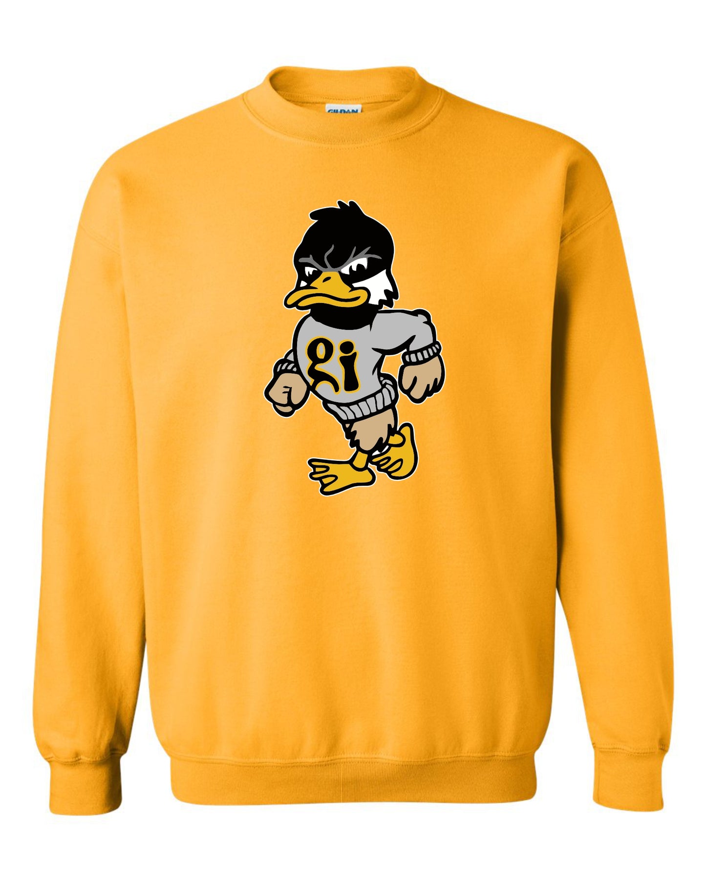Mascot Crewneck - Black, Ash or Gold