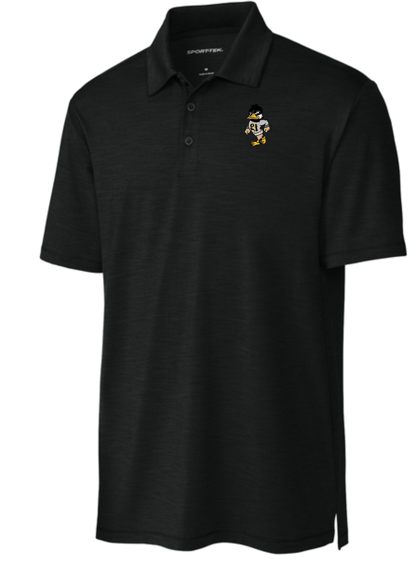 Embroidered Mascot Polo Shirt - 2 Color Choices