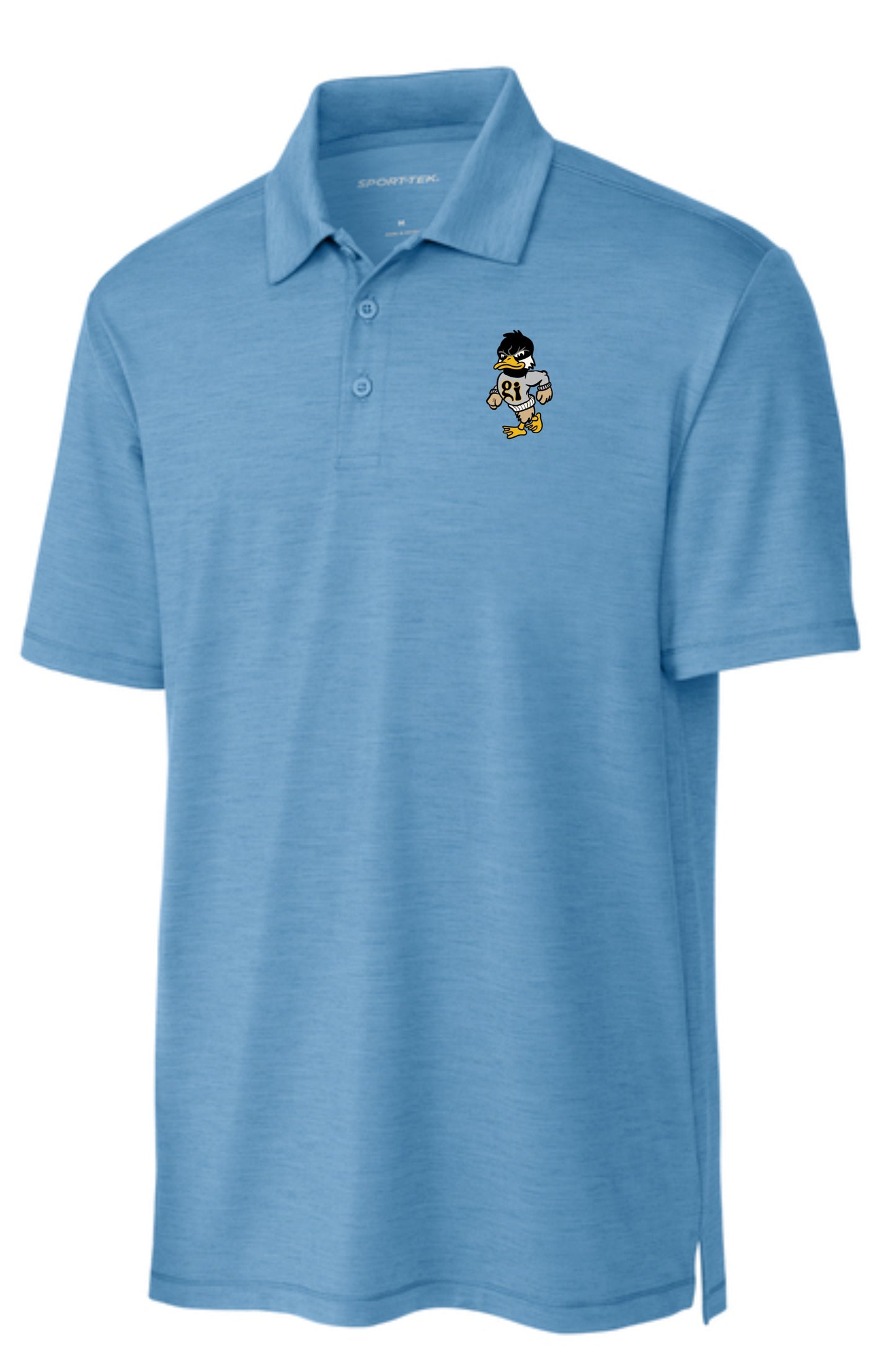 Embroidered Mascot Polo Shirt - 2 Color Choices