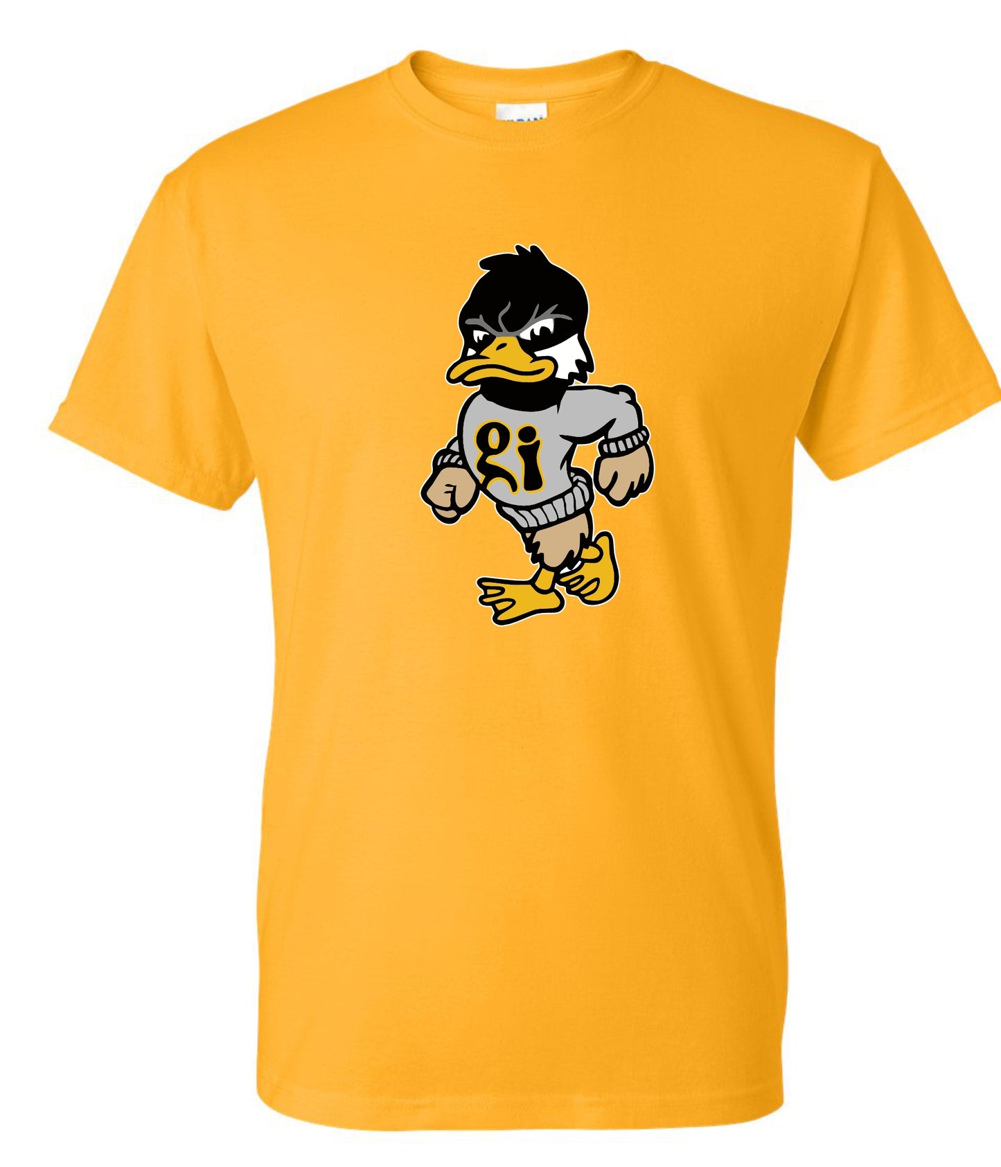 Mascot Tshirt  - Black, Ash or Gold