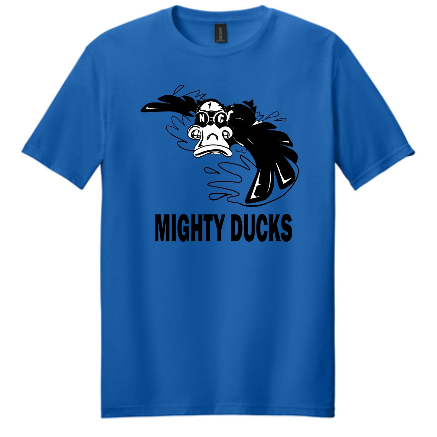 Mighty Ducks Logo TShirt - Blue