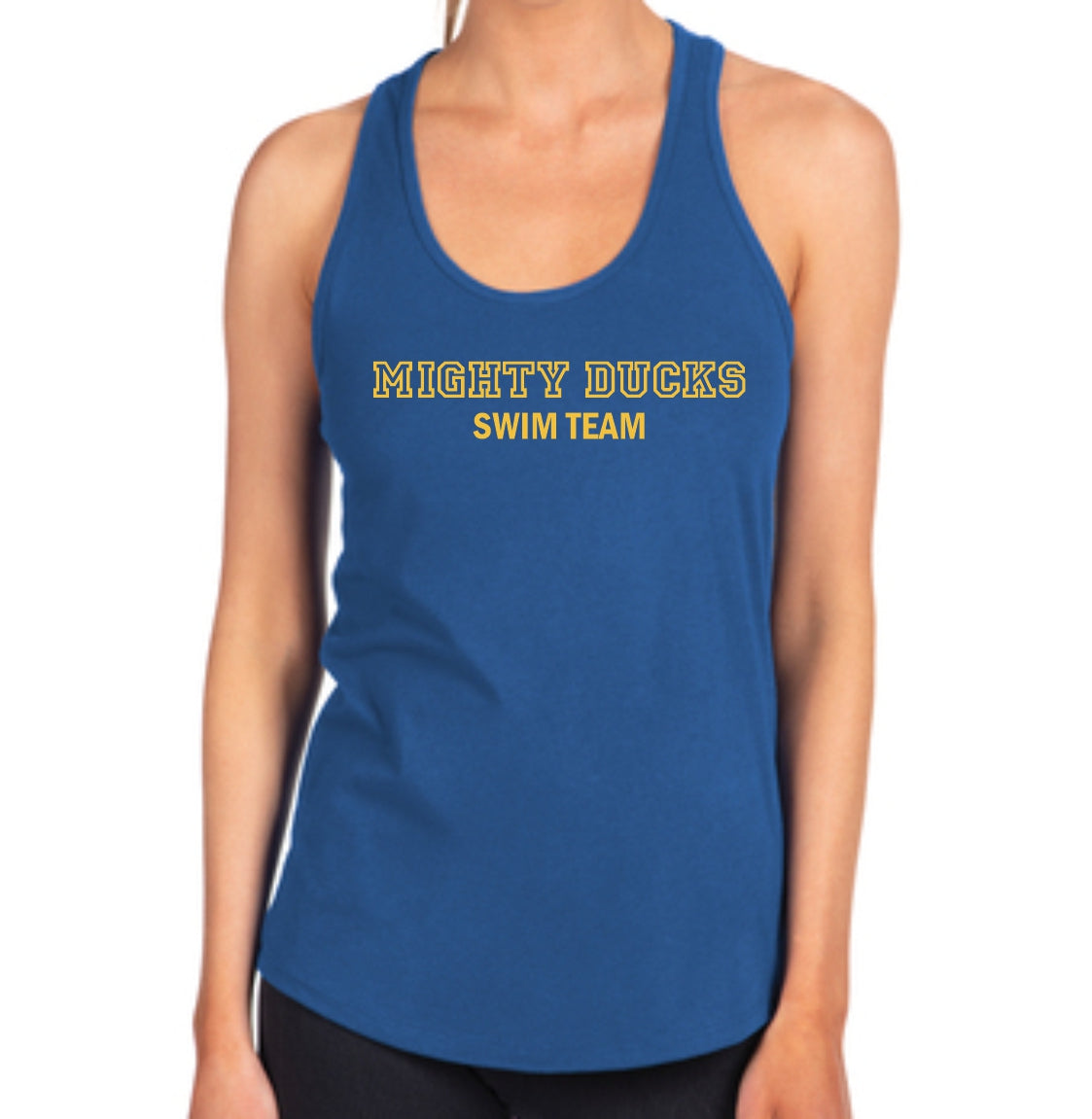 Mighty Ducks Swim Team Tank