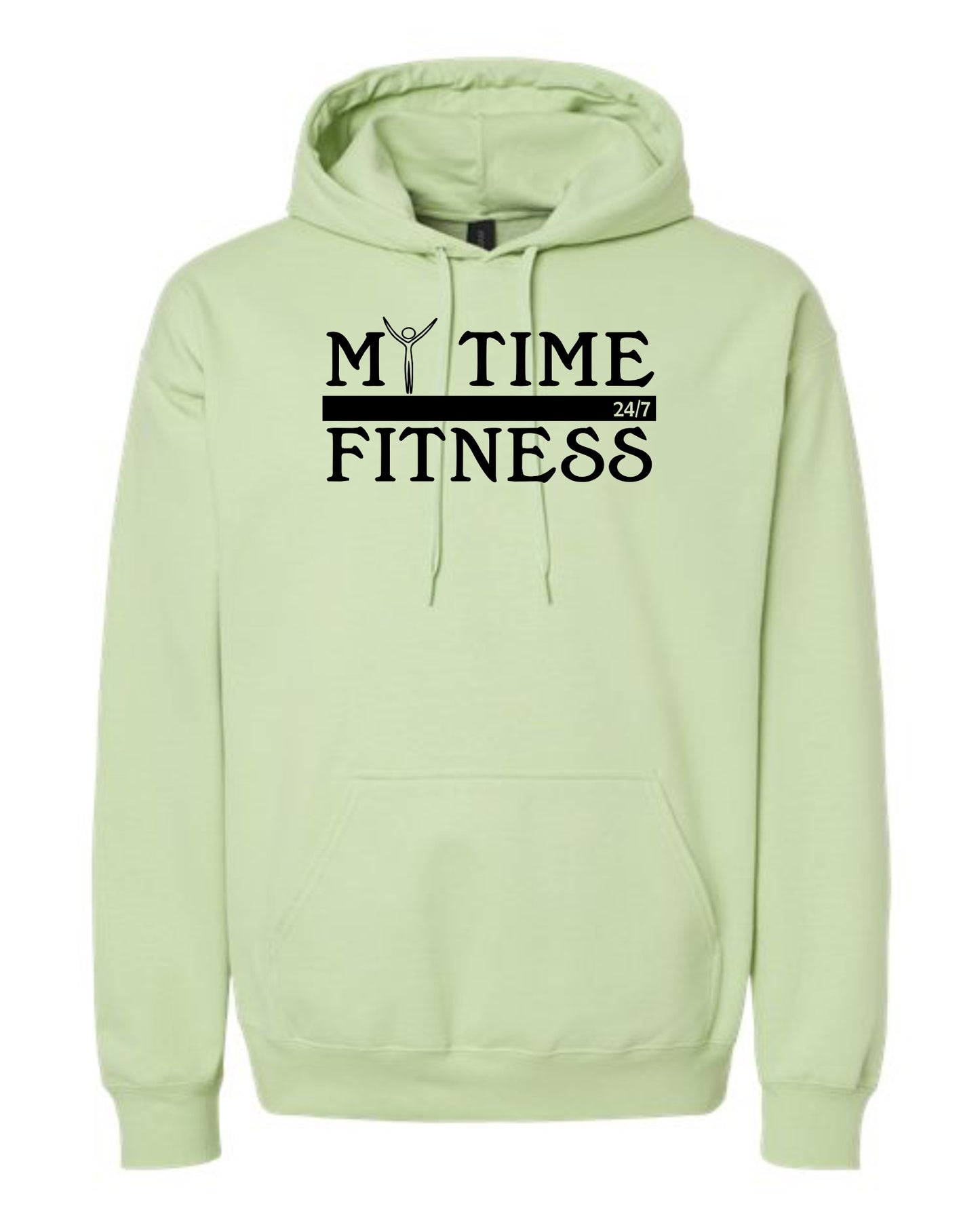 My Time Fitness Softstyle Hoodie Pistachio