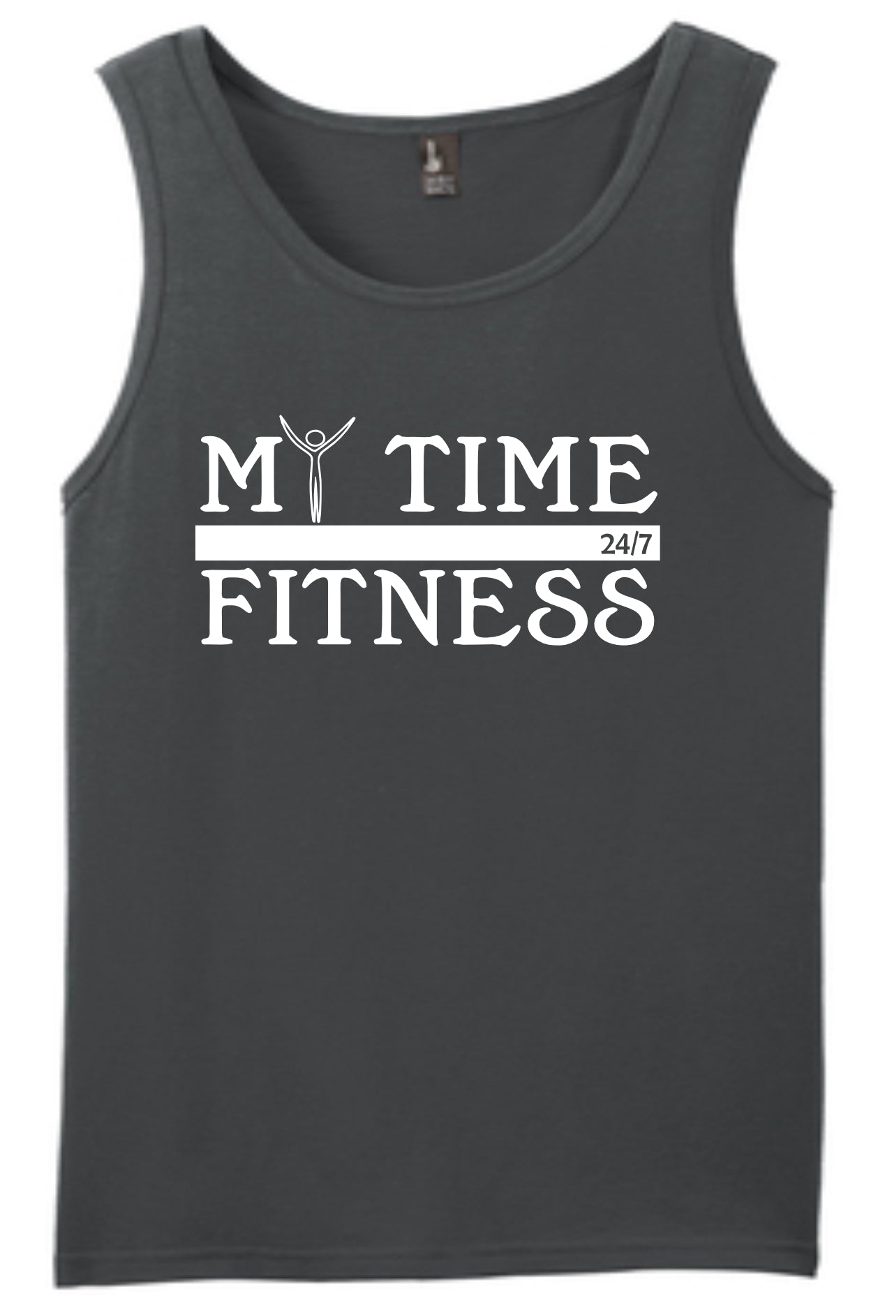 My Time Fitness Tank Charcoal