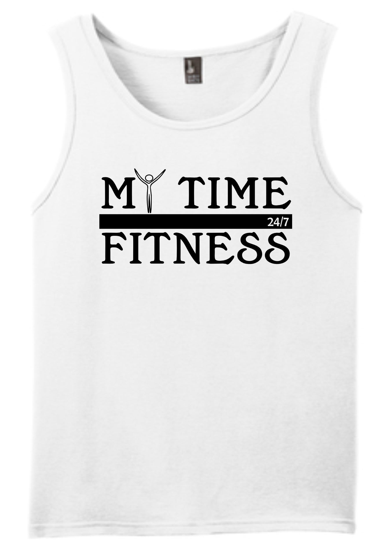 My Time Fitness Tank White