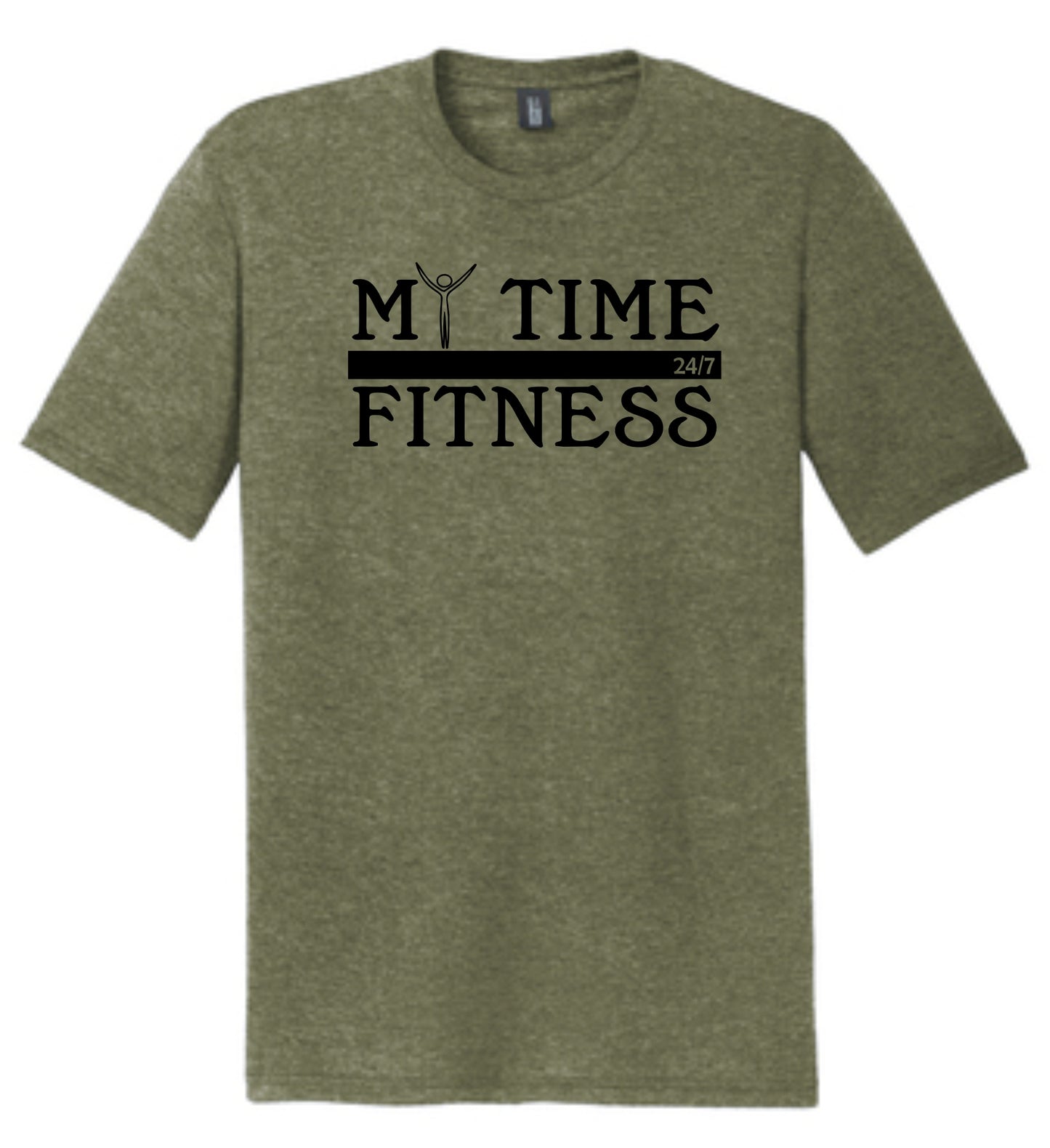 My Time Fitness Triblend T-Shirt Military Green